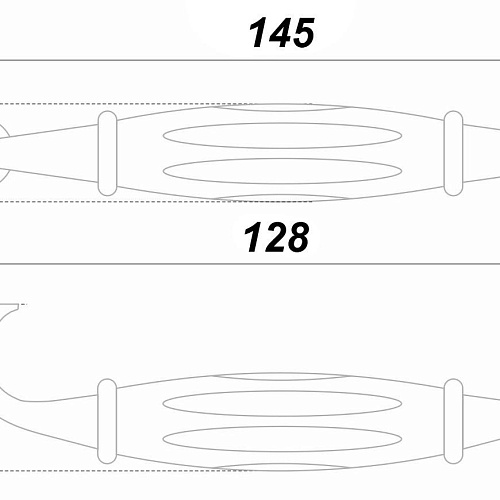 Мебельная ручка TRINITY RS110AB.4/128/ W старинная латунь/белый