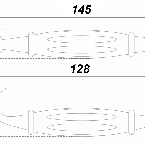 Мебельная ручка TRINITY RS110AB.4/128/ W старинная латунь/белый