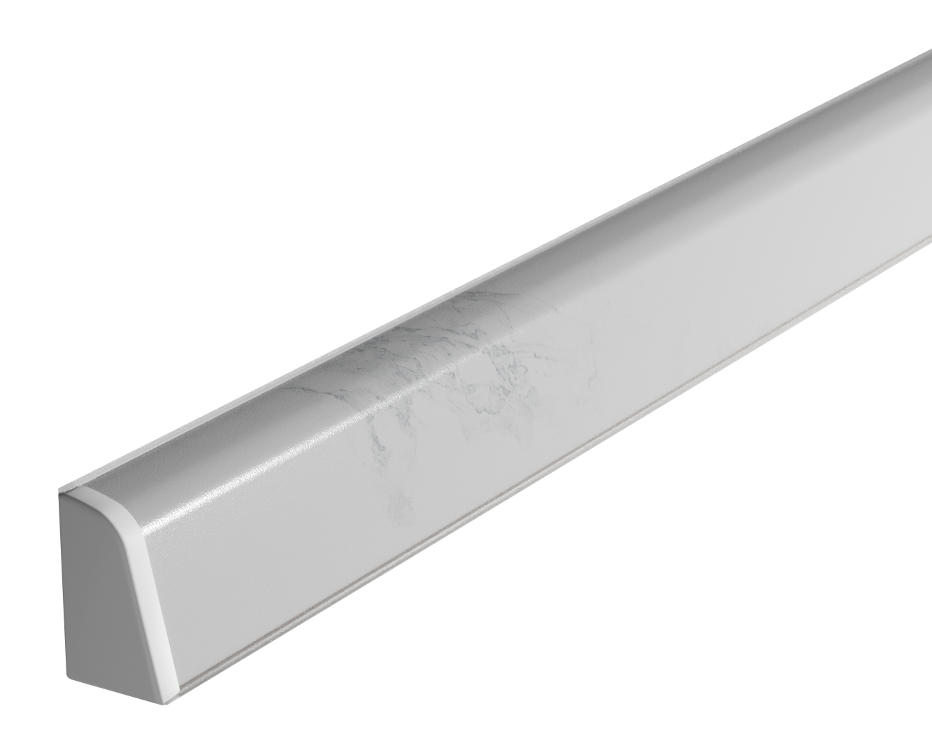 Плинтус TwinC 2349/S Bernini Marble (ф.White-01) (4,2 м)