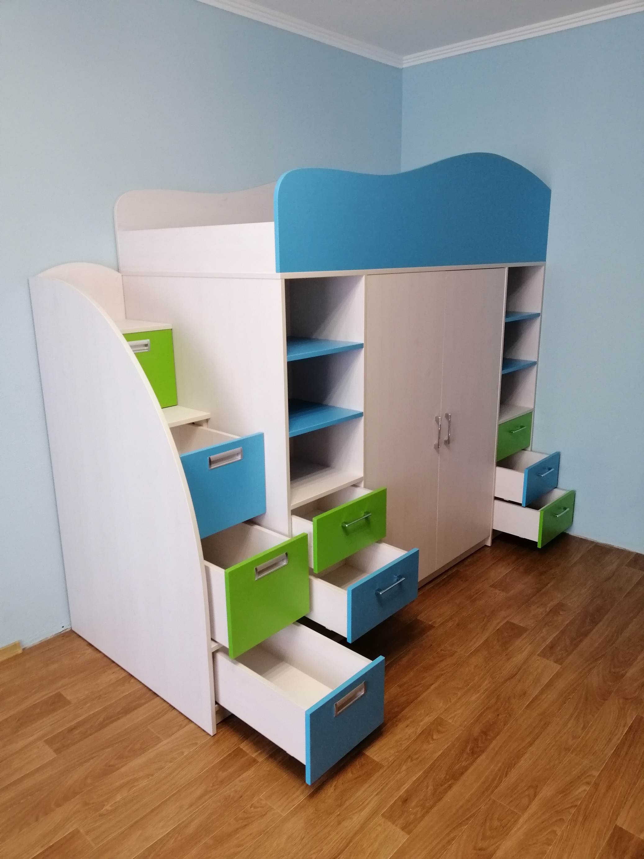 Двухэтажная Кровать Джанни в детской
