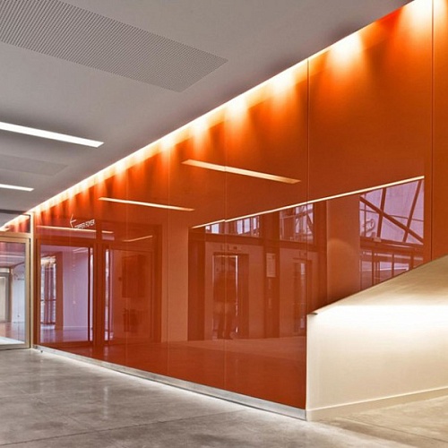 3103330 - AGC cтекло LACOBEL RAL8815 Terracota Red 2550*1605*4мм
