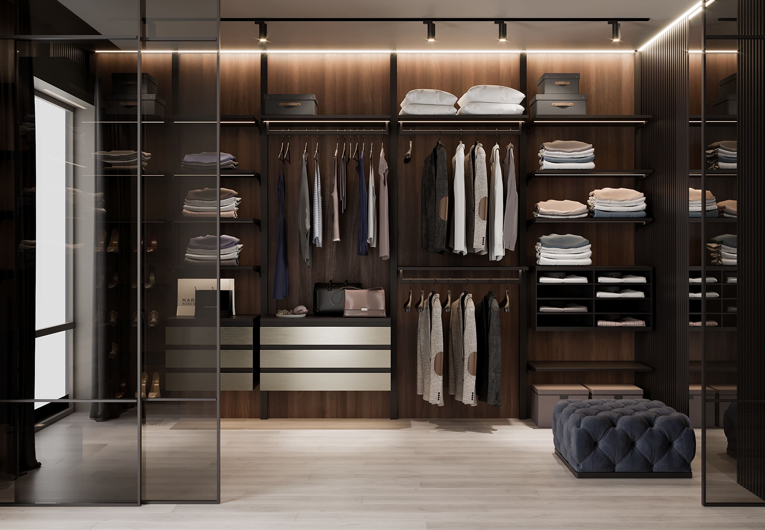 Гардеробная Menta Wardrobe 