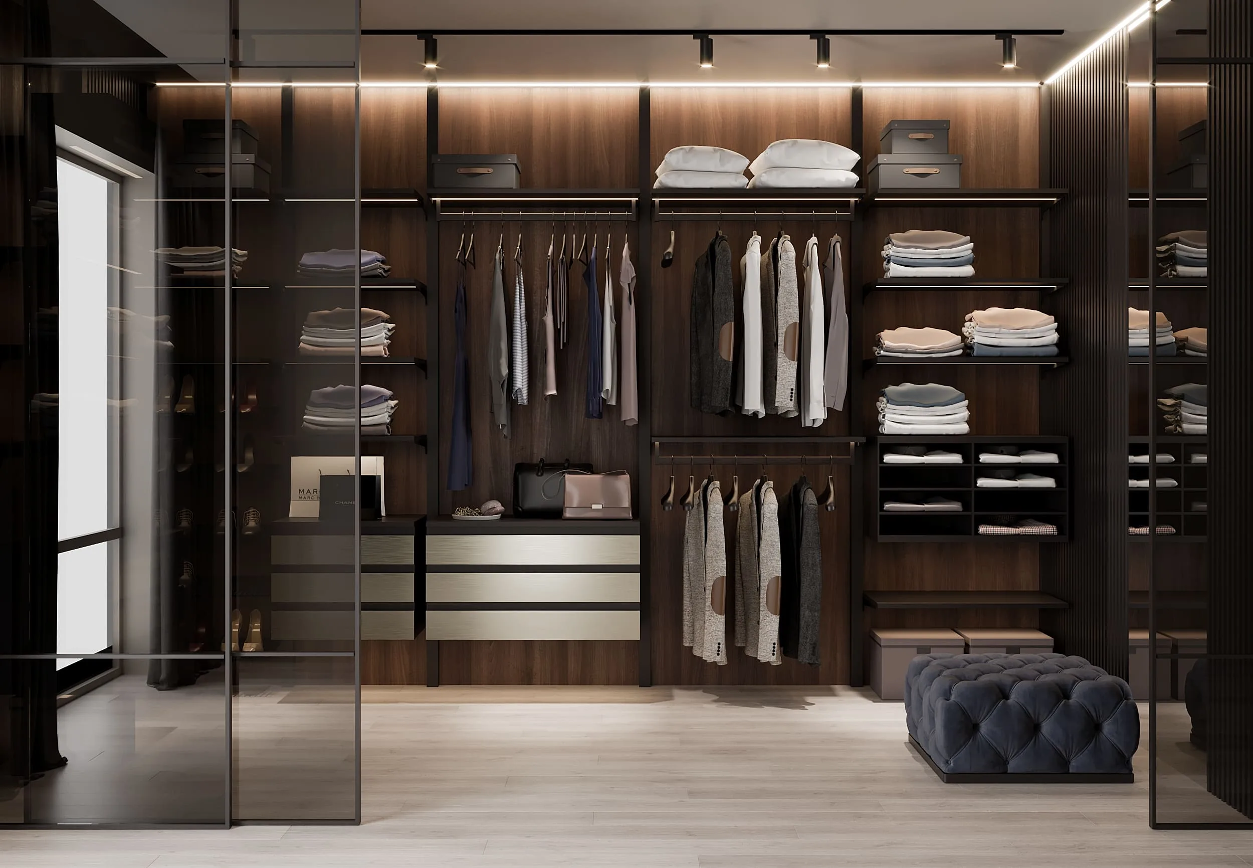Гардеробная Menta Wardrobe 