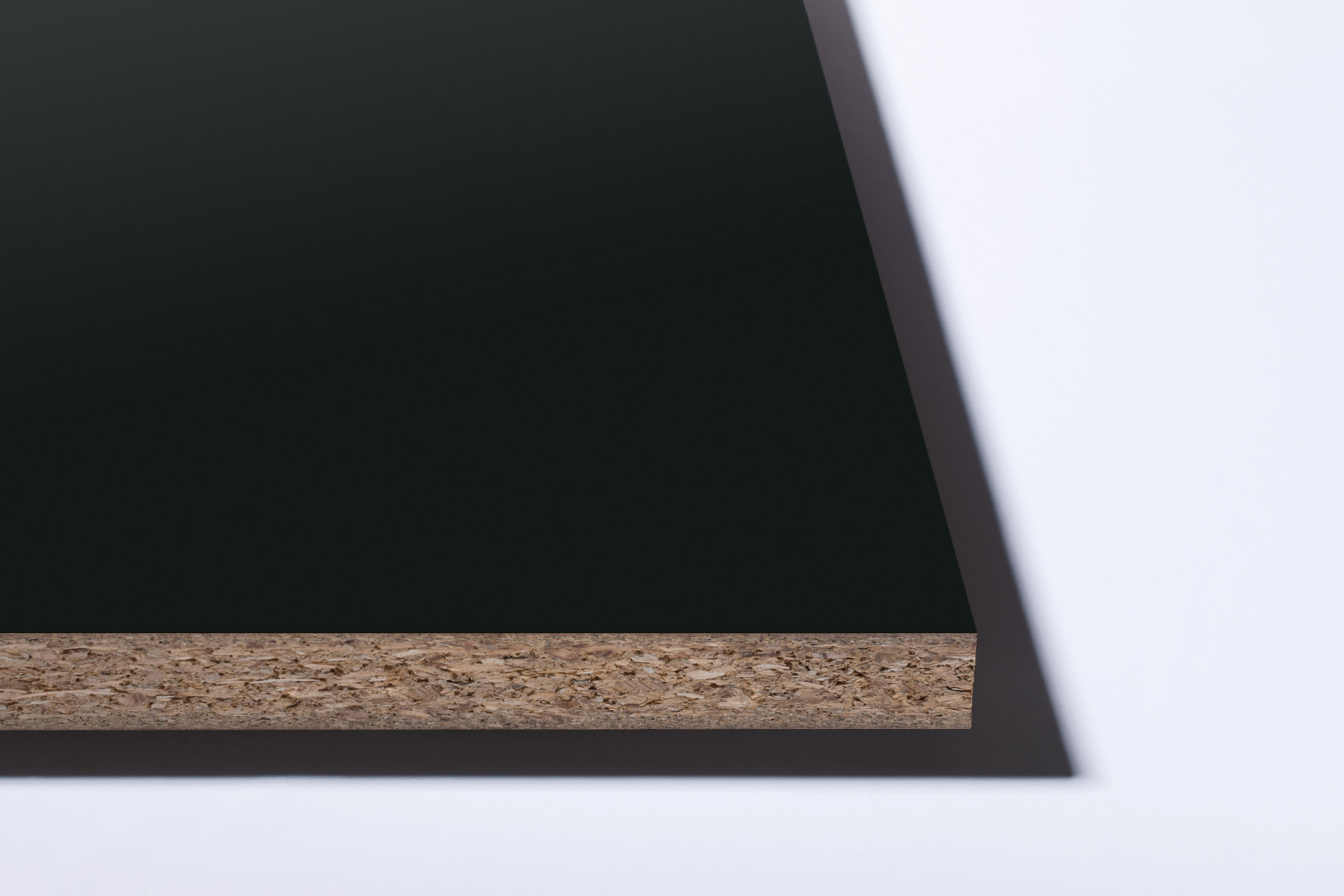 ЛДСП Ultradecor (Kronospan) Черный Шагрень 0190 PE 2800x2070x16 мм
