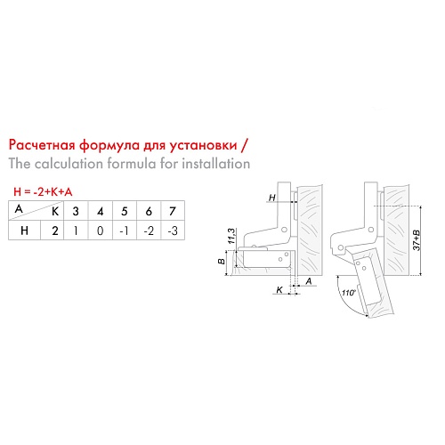 Мебельная петля без пружины LIBERTY H691C02/0112 (уп.200шт)