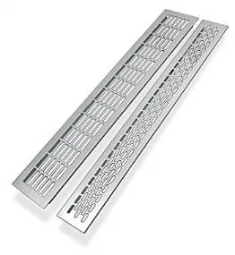 GTV: KK-W80800-D0: Решетка вентиляционная 480х80 мм.