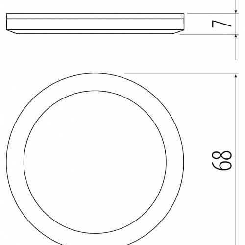 GTV: LD-Z3CSCB-53 - Комплект из 3-х точечных накладных светодиодных светильника Castello, 220V,алюминий, теплый белый