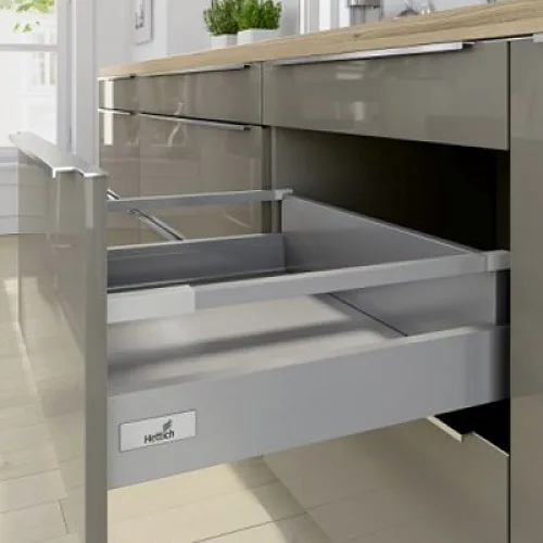 Hettich: 9228897 - Комплект ящика InnoTech Atira с демпфером Silent System, 470х144 мм полного выдвижения