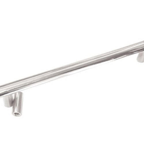 Мебельная ручка RR002ST.5/128 Сталь (уп. 20шт)