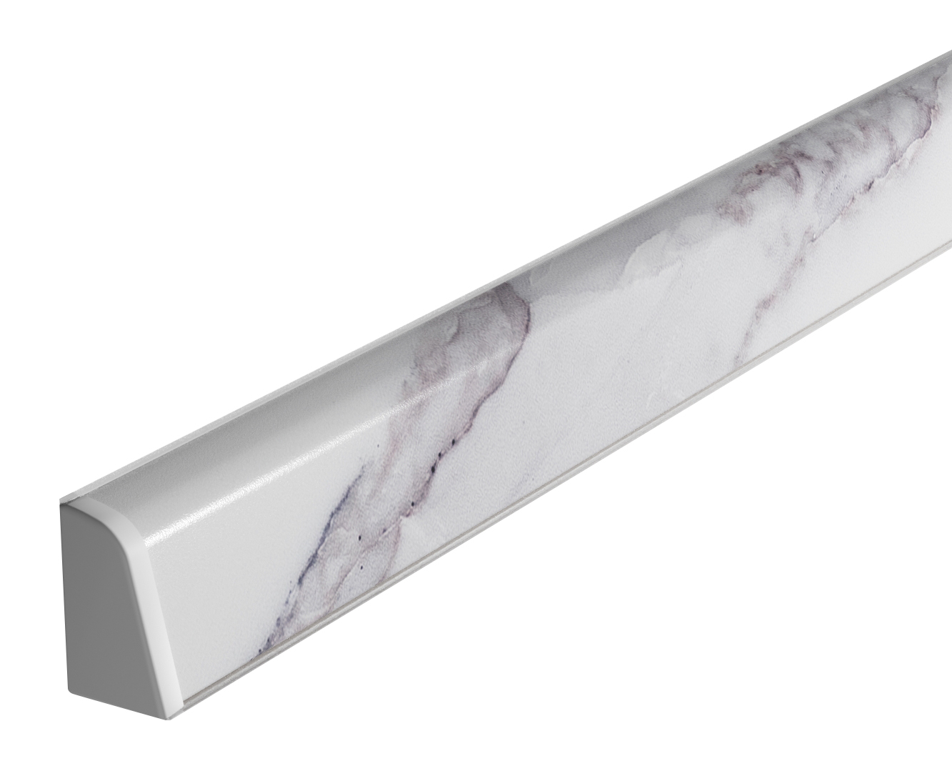 Плинтус TwinC 8101/S Calacatta Borghini (ф.White-01) (4,2 м)
