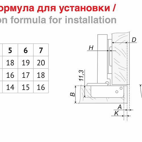 Мебельная петля H301A02/0910 накладная с доводчиком (уп.100шт)