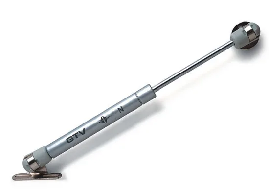 Газлифт мебельный 6 кг. GTV (L-160 мм), цвет Алюминий, PD-G60160-02