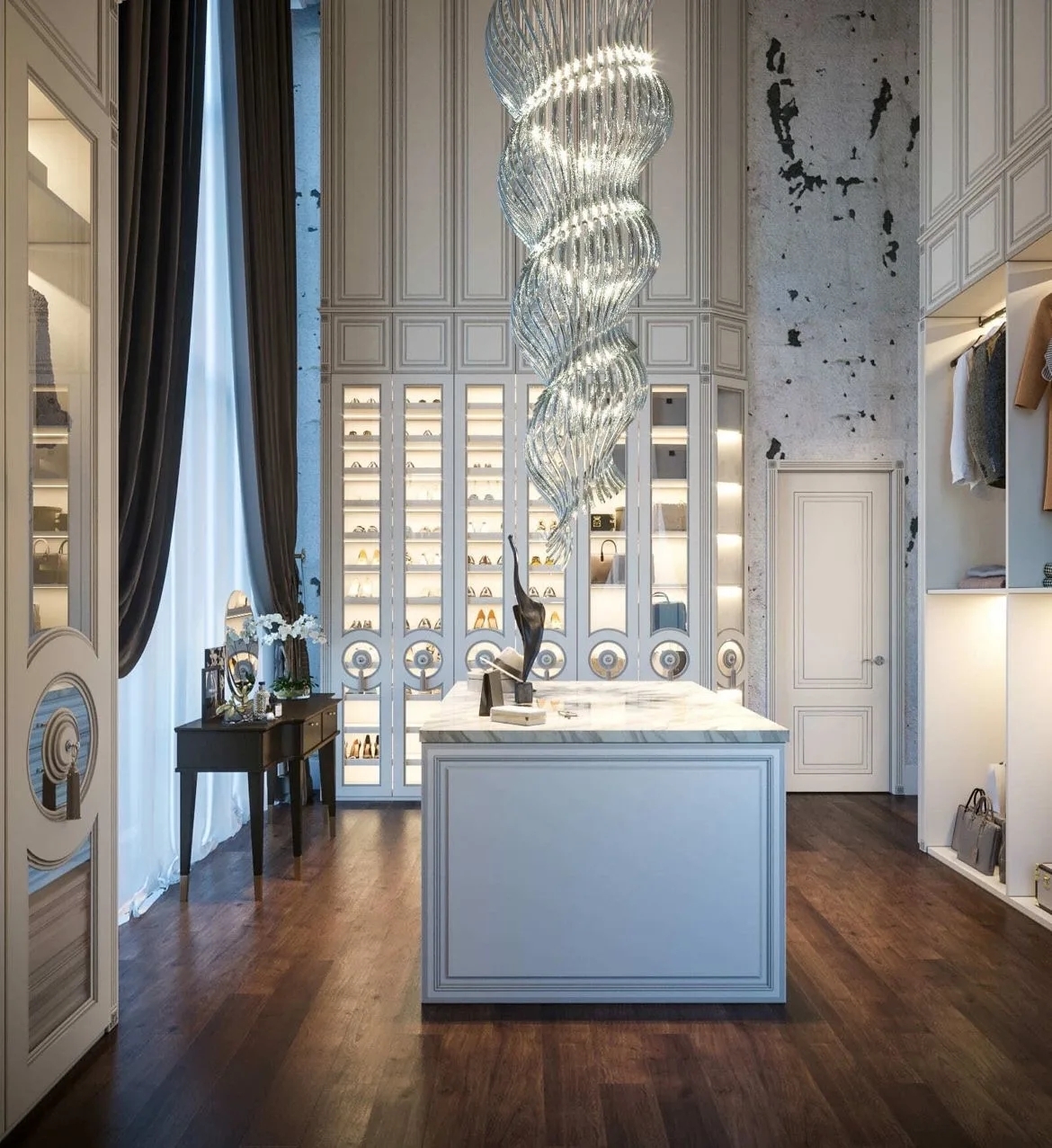 Гардеробная Royal Dressing Room — классика для премиум-сегмента