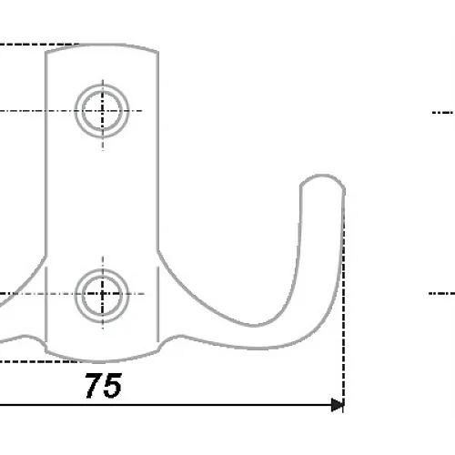 Мебельный крючок K204SC.6