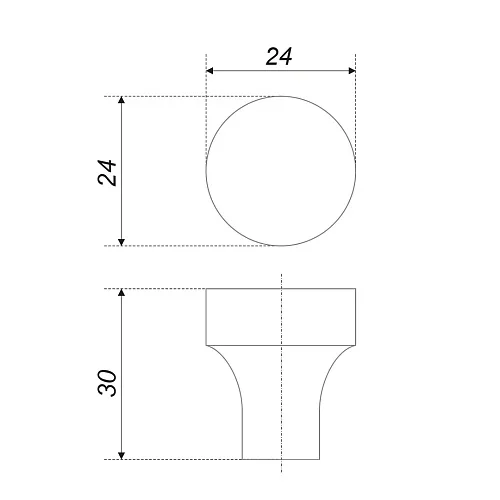 Ручка мебельная ELL RC333MDN.4 (уп. 40шт)