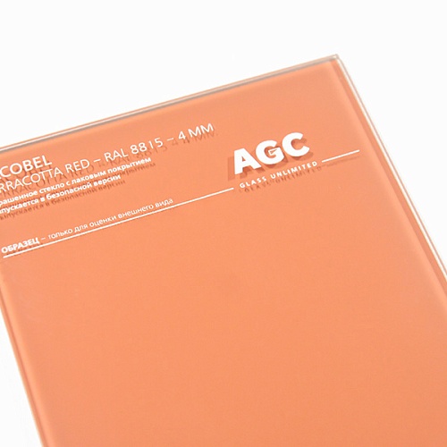 3103330 - AGC cтекло LACOBEL RAL8815 Terracota Red 2550*1605*4мм