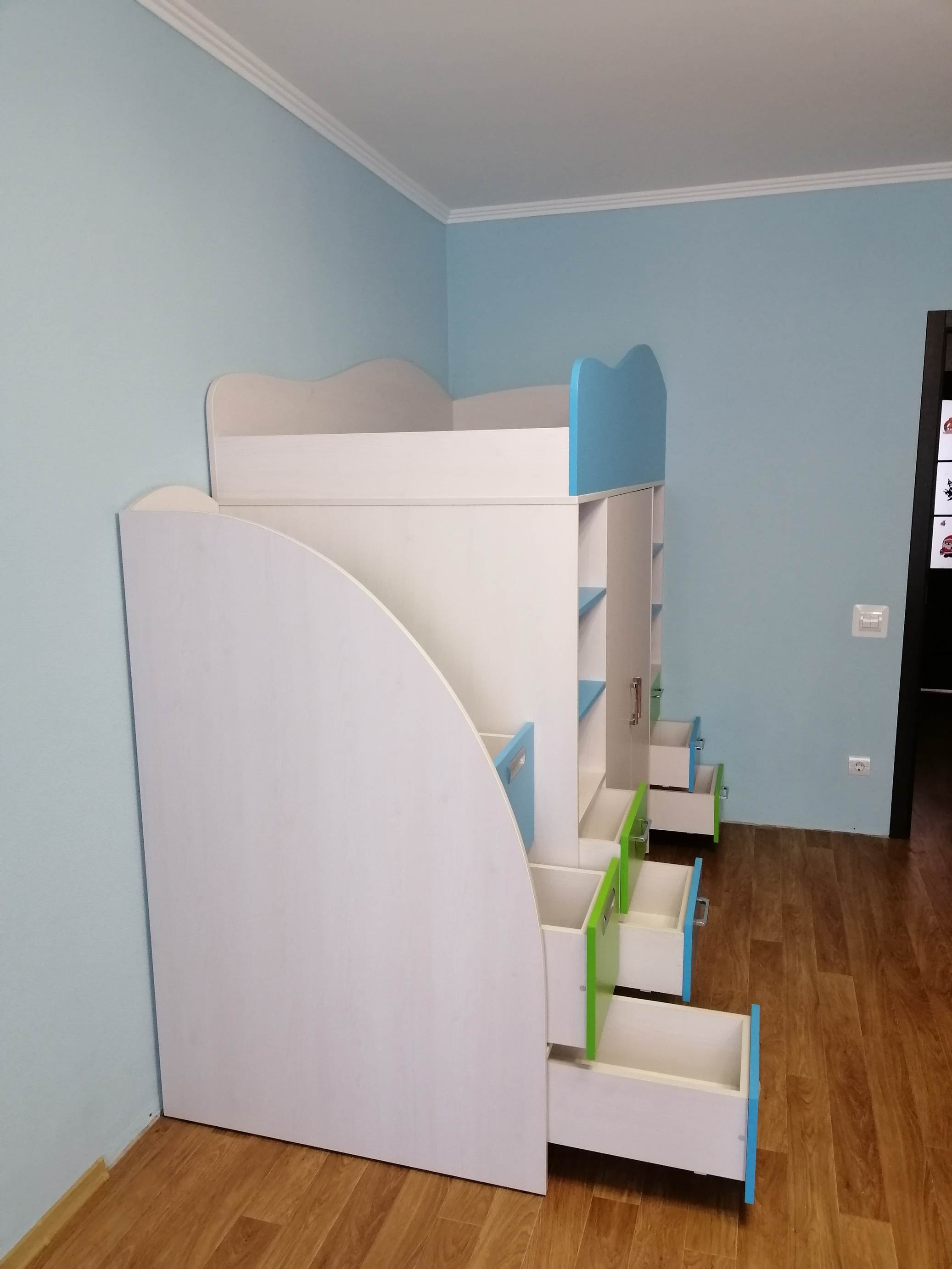 Двухэтажная Кровать Джанни в детской