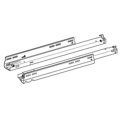 Комплект направляющих Actro YOU Silent System, L (40 кг) NL500