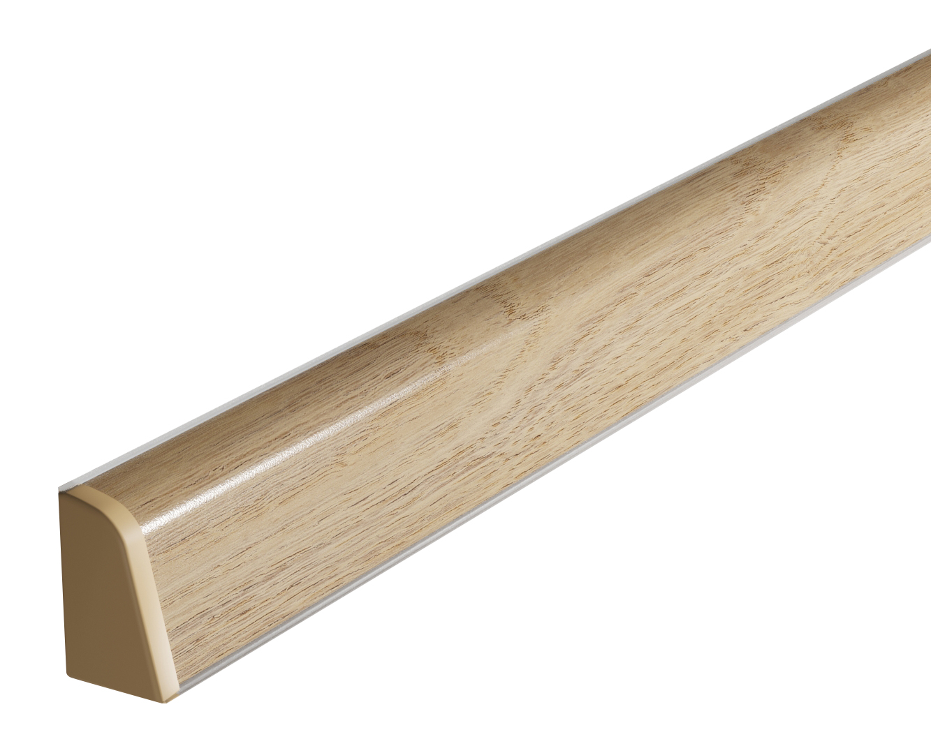 Плинтус TwinC 7120/S Carpenter Oak (ф.Beige-03) (4,2 м)