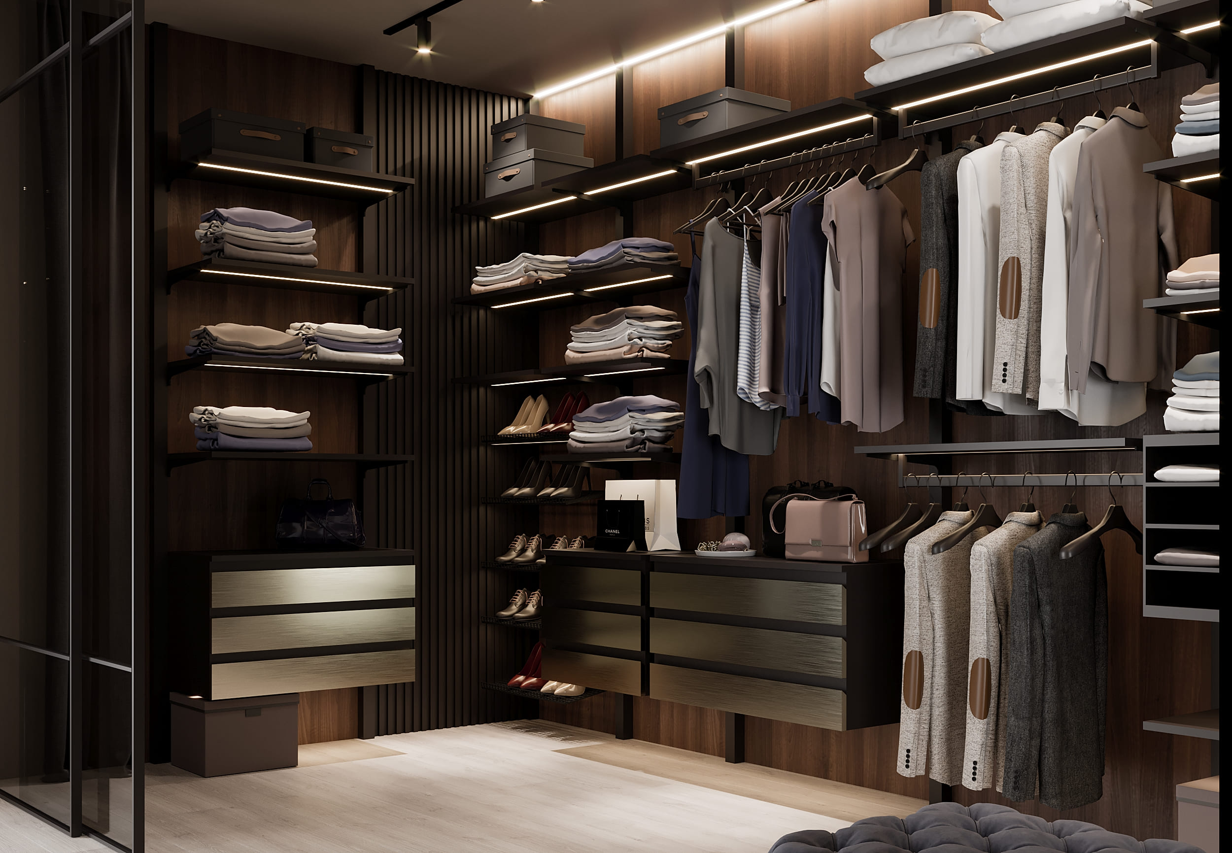 Гардеробная Menta Wardrobe 