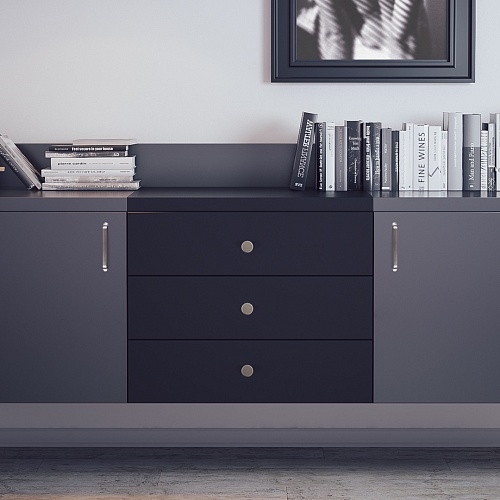 Ручка мебельная ELL RC333MBSN.4 (уп.40 шт)