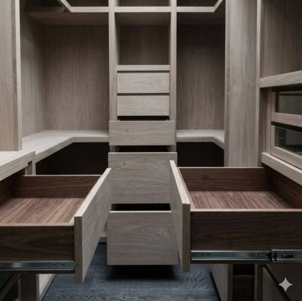 П-образная гардеробная система «Nordic Wood»