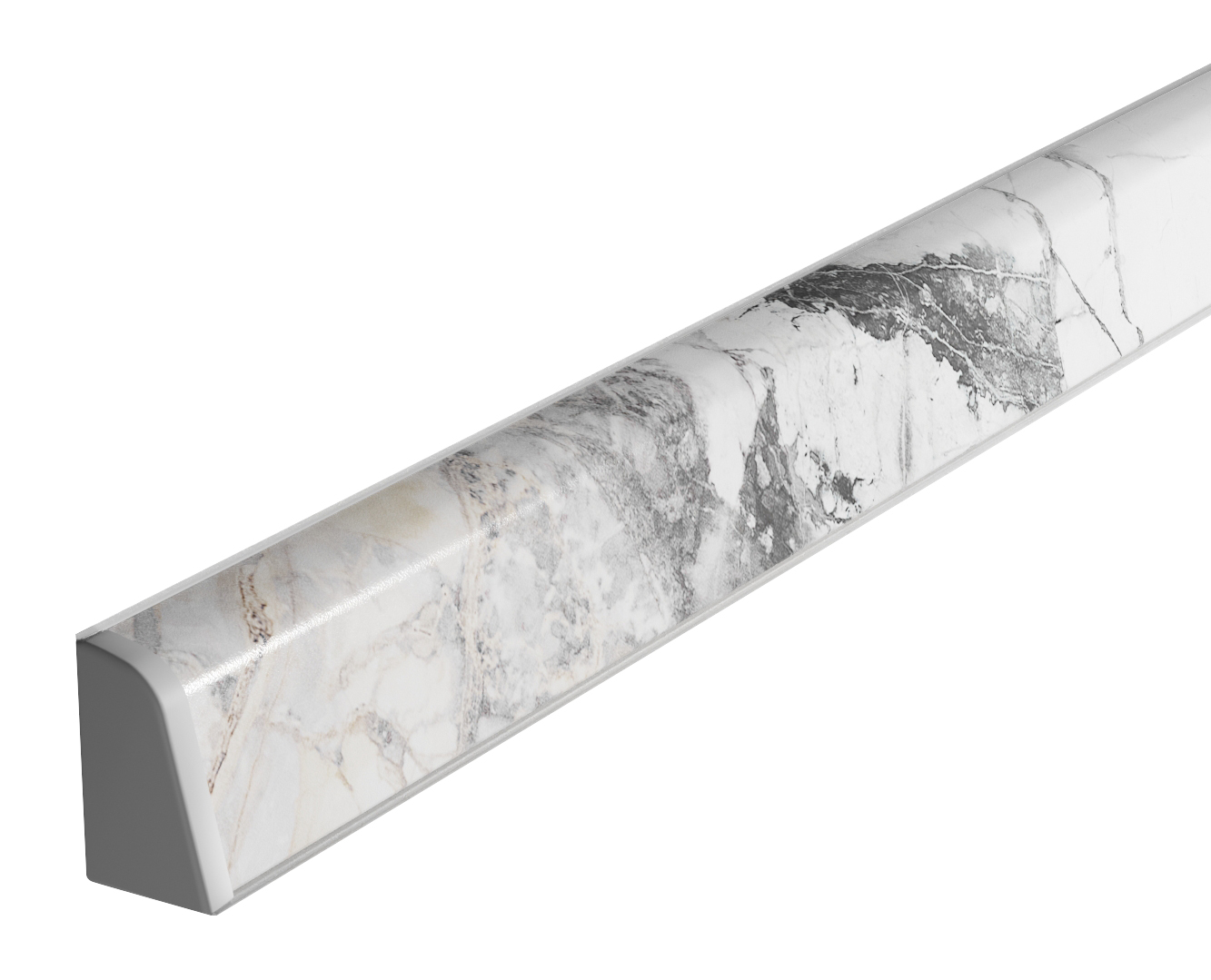 Плинтус TwinC 8055/S Brazilian Marble (ф.Ice-14) (4,2 м)