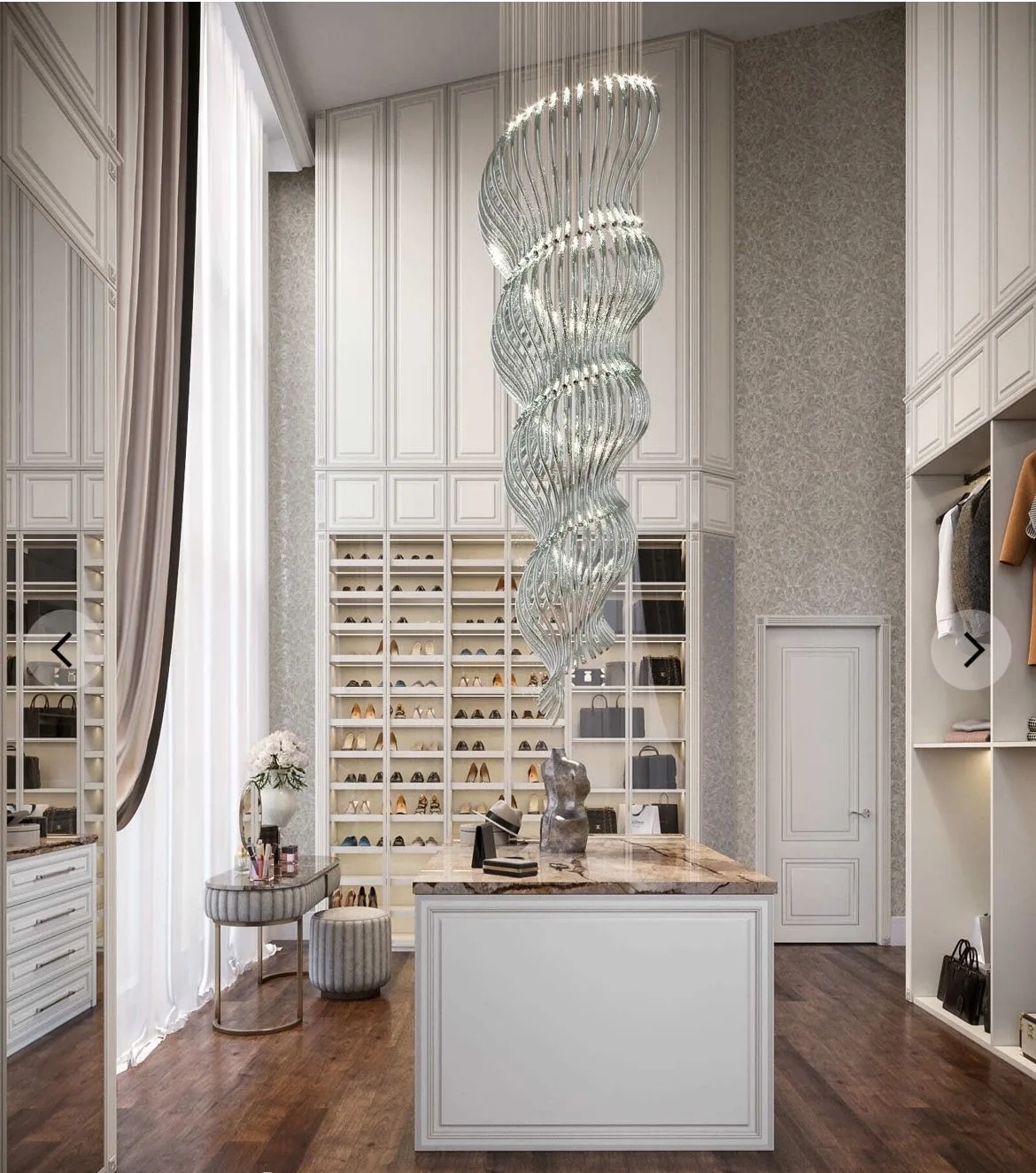 Гардеробная Royal Dressing Room — классика для премиум-сегмента