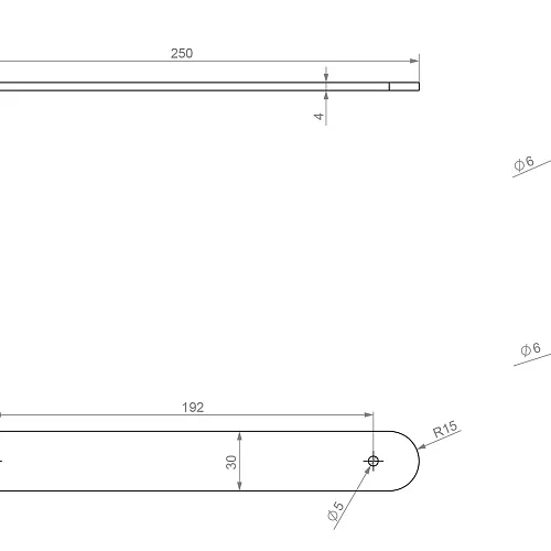 Полкодержатель BASE P301W.4