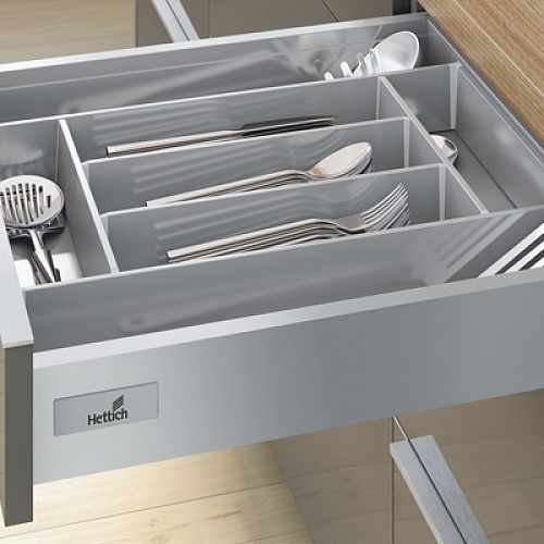 Hettich: 9228890 - Комплект ящика InnoTech Atira с демпфером Silent System, 470х 70 мм полного выдвижения
