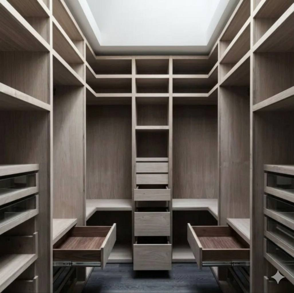 П-образная гардеробная система «Nordic Wood»