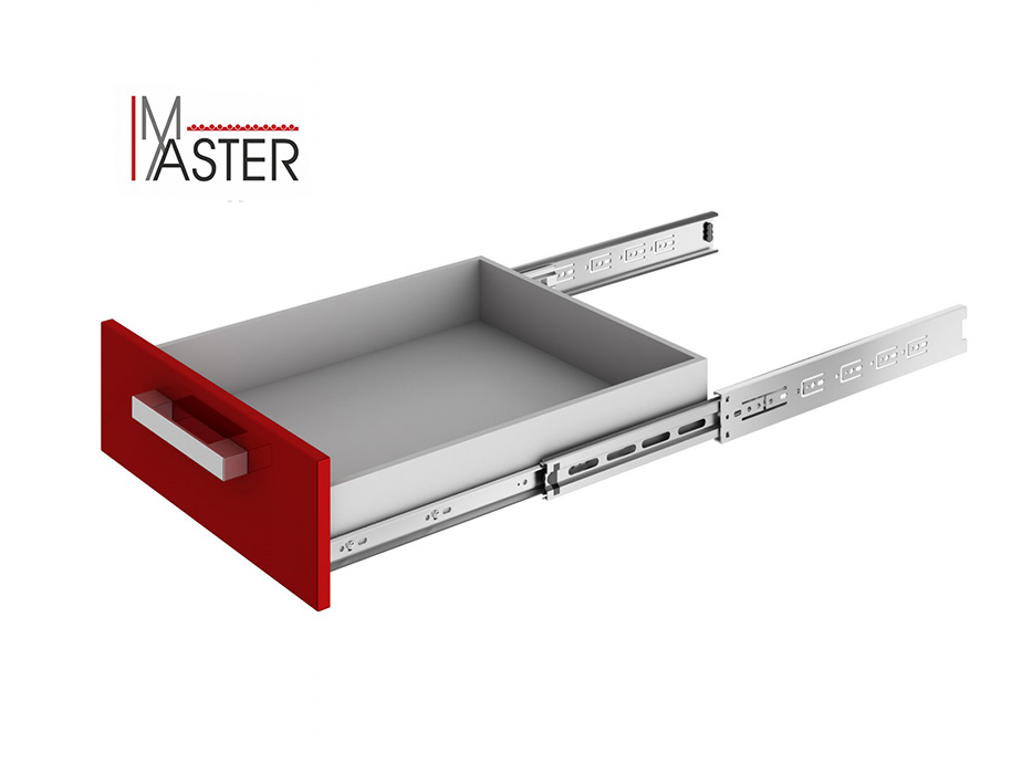 Шариковые направляющие Master DB4504Zn/550 (Полновыкатные, без доводчика)