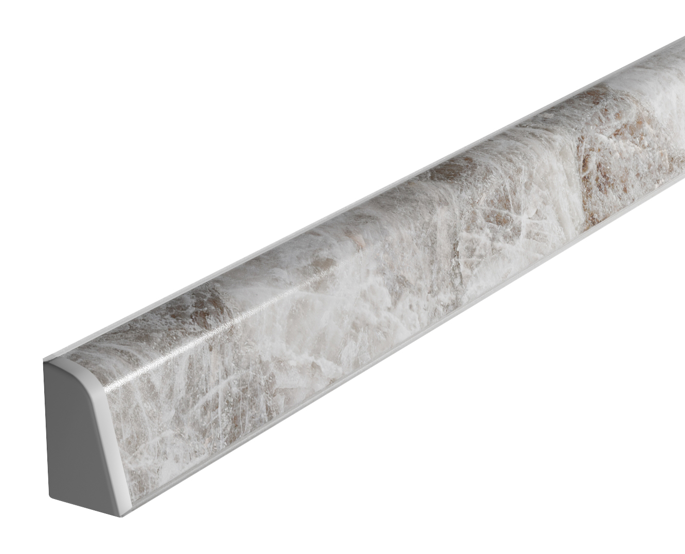 Плинтус TwinC 8060/S Smoky Quartz (ф.Ice-14) (4,2 м)