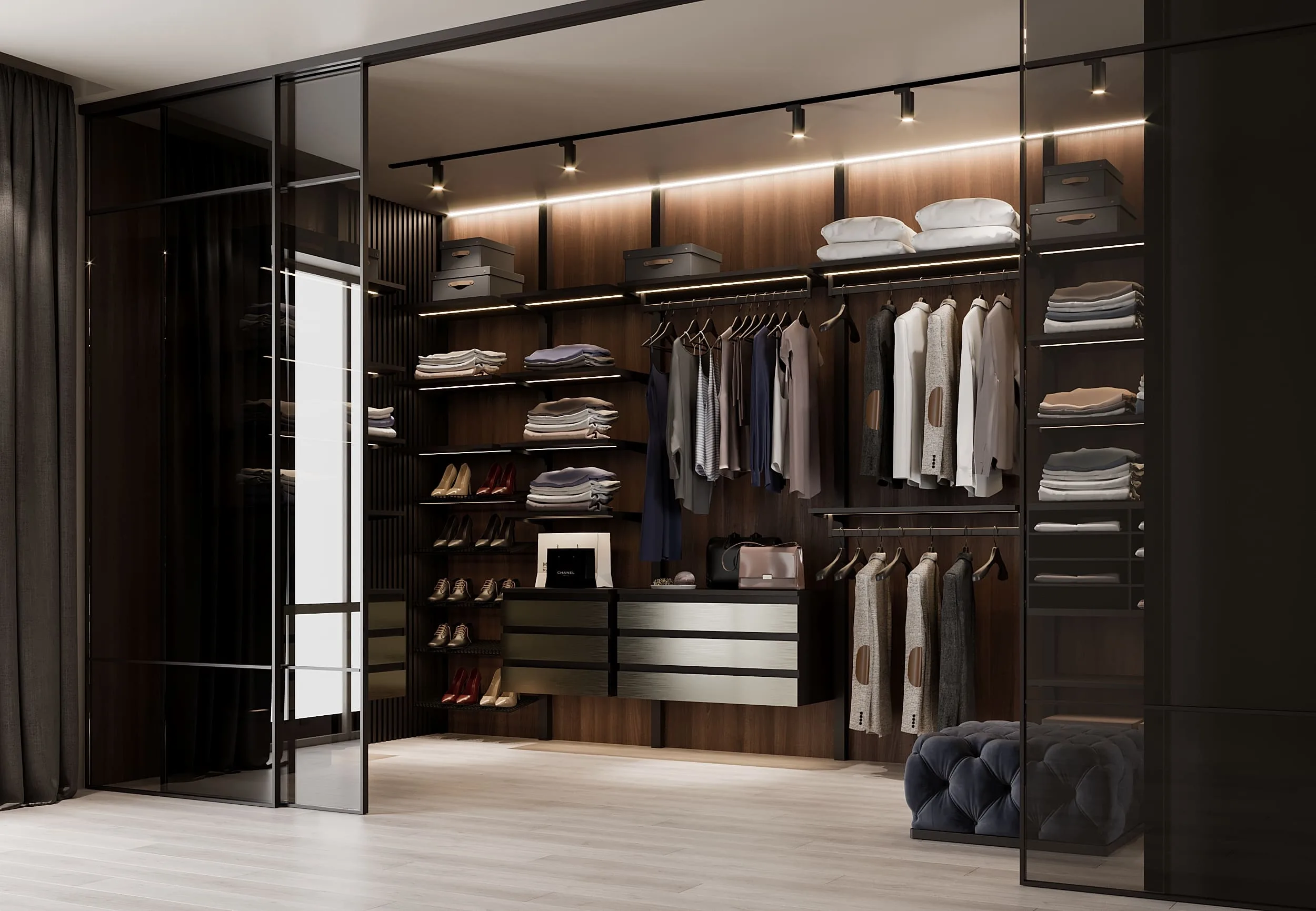 Гардеробная Menta Wardrobe 