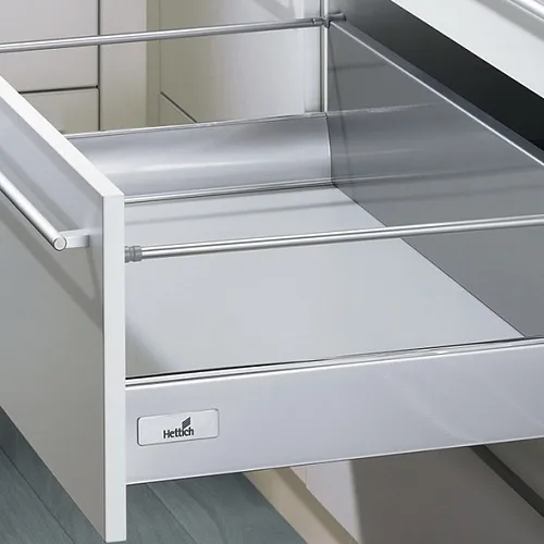 Hettich: 9235551 - Набор боковин ящика InnoTech Atira с релингами, NL470, H144/176